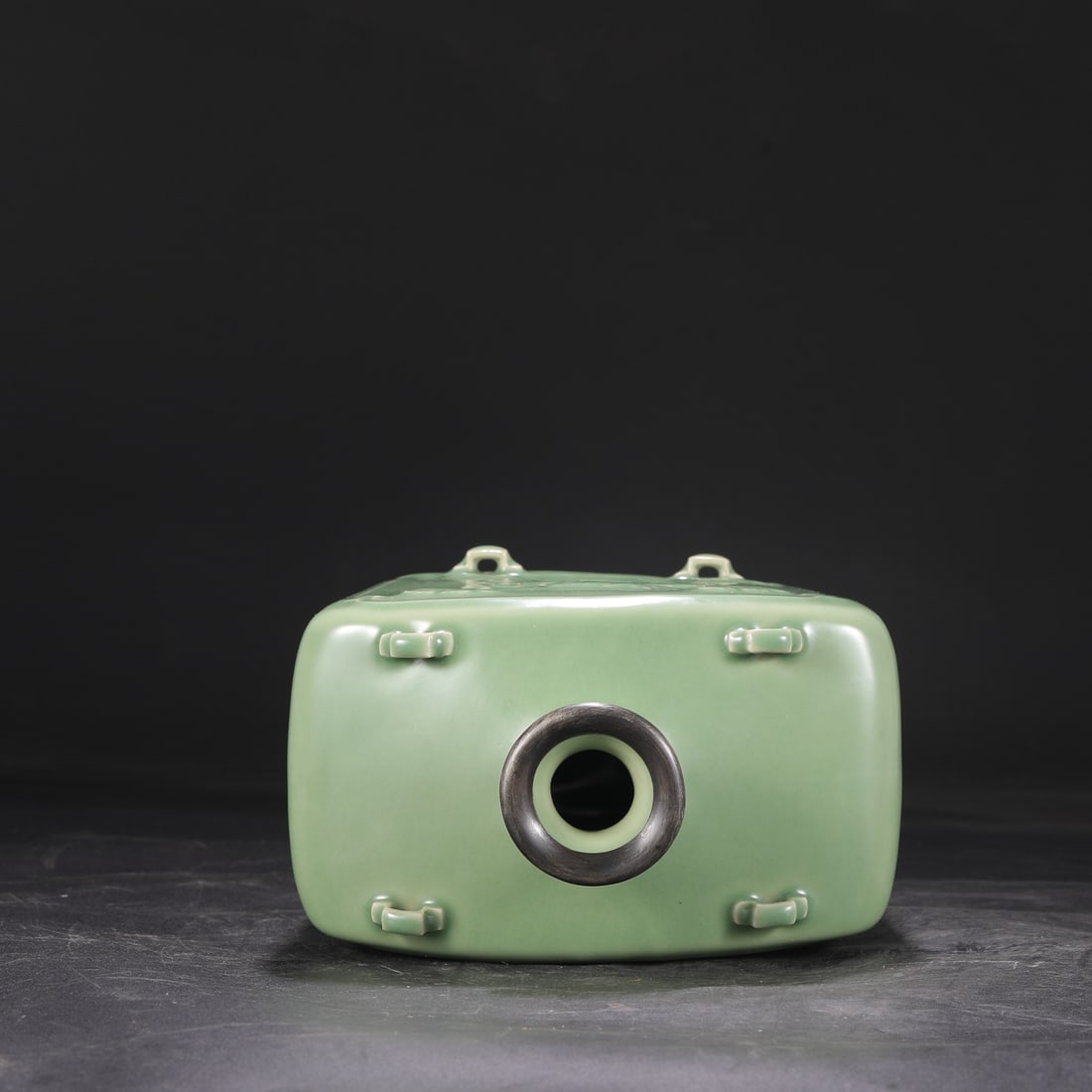 An Exquisite Longquan yao Celadon Glazed Dragon Pattern Vase - 4