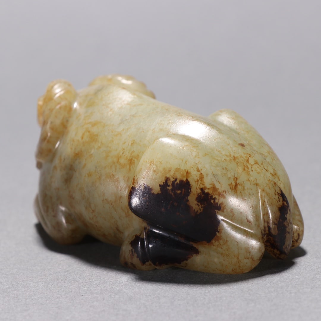 A beautiful ancient Hetian jade sheep - 5