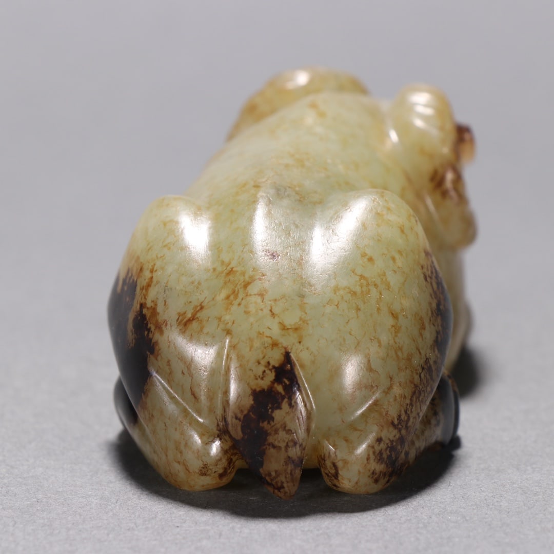 A beautiful ancient Hetian jade sheep - 6