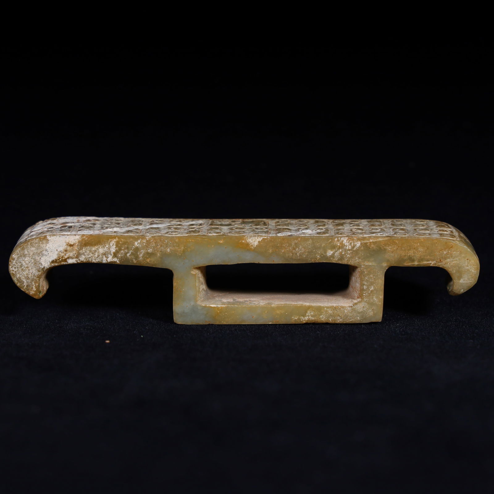 A jade sword ornament of the Han Dynasty (1 of 10)
