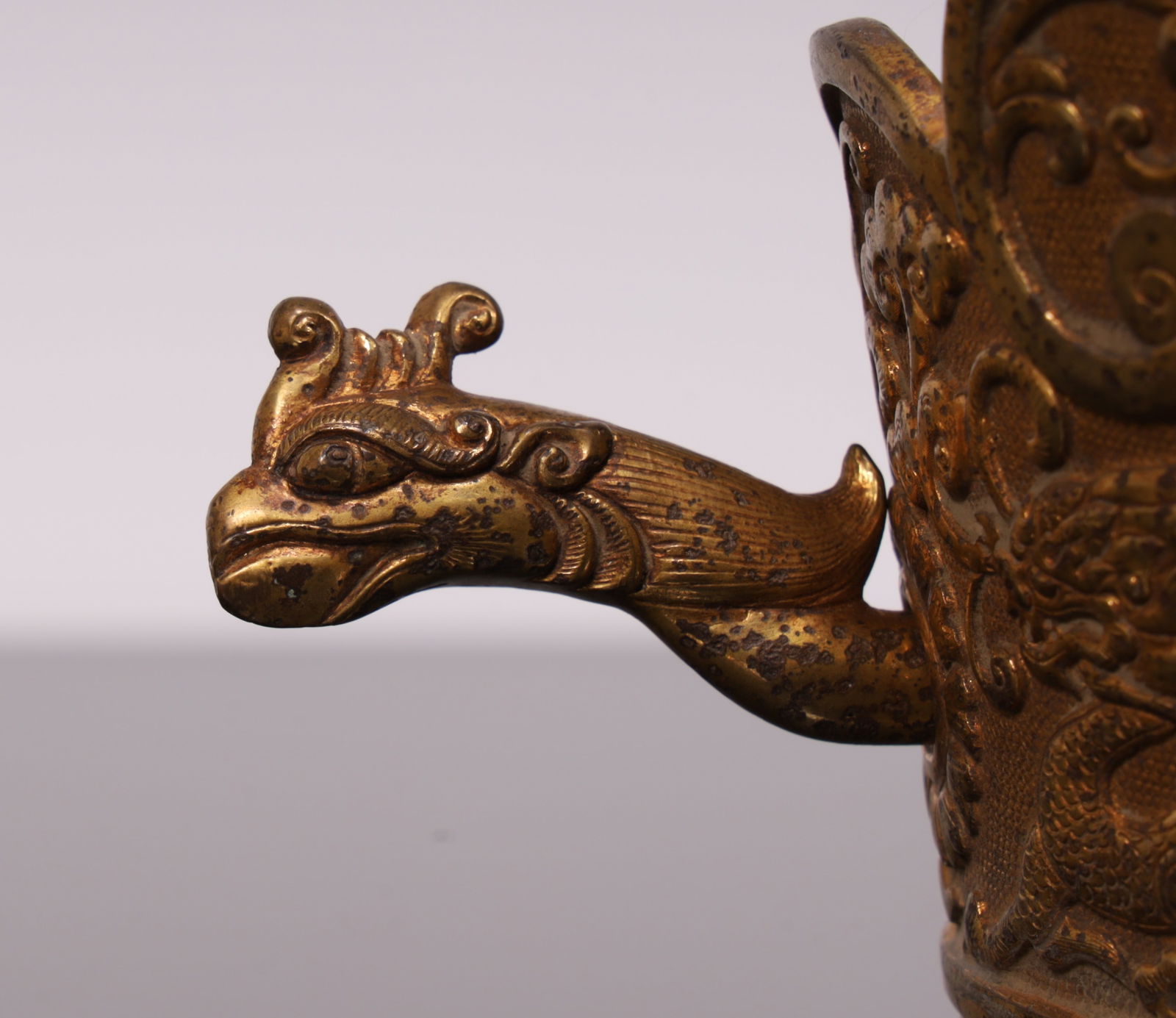 A fine copper gilt hat crown - 2