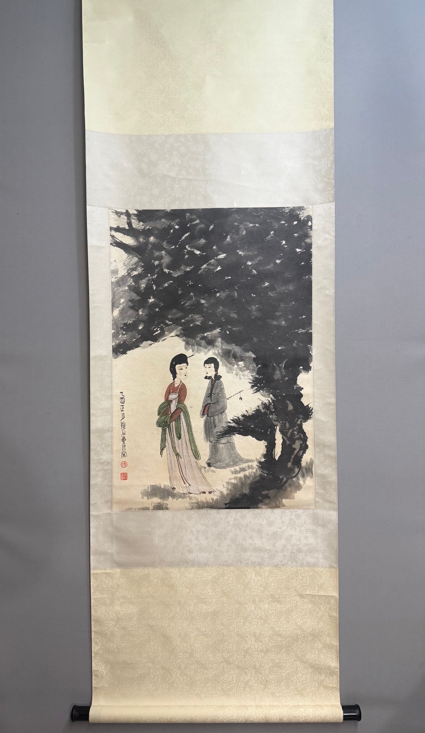 A figure painting by Fu Baoshi (1 of 6)