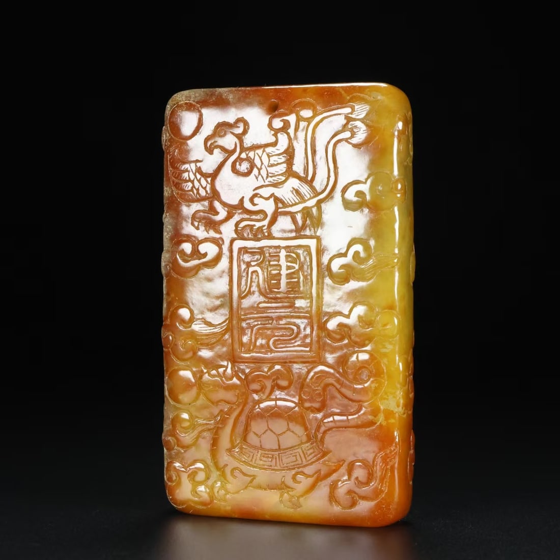 A beautiful Hetian jade brand - 8