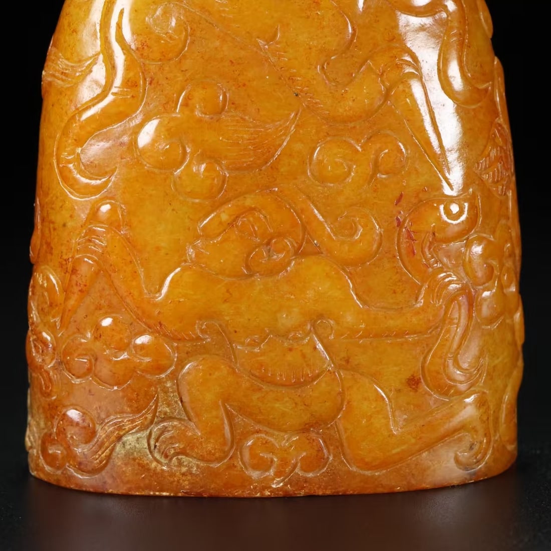 A fine Hetian jade seal - 3