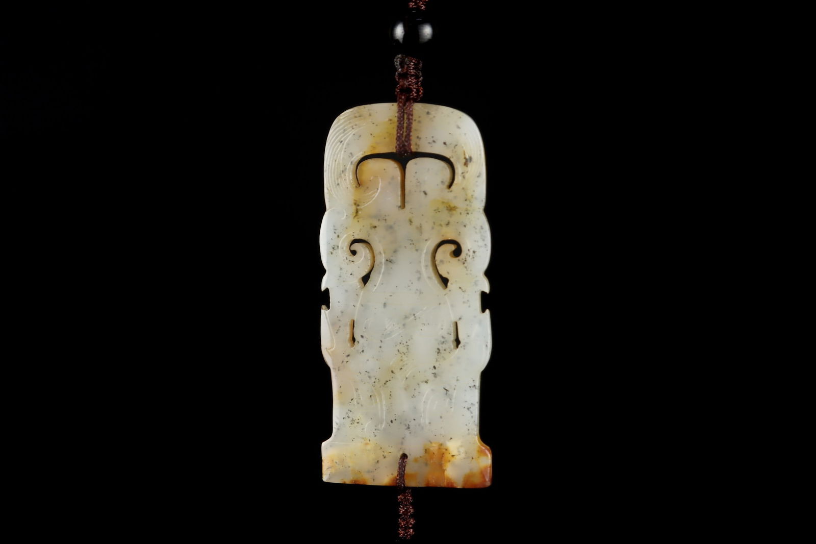 A beautiful Hetian jade pendant - 4