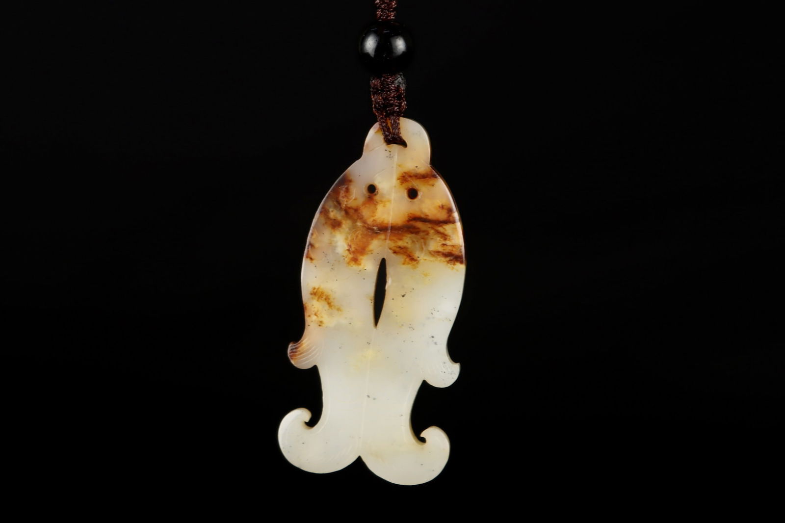 A beautiful Hetian jade pendant - 5