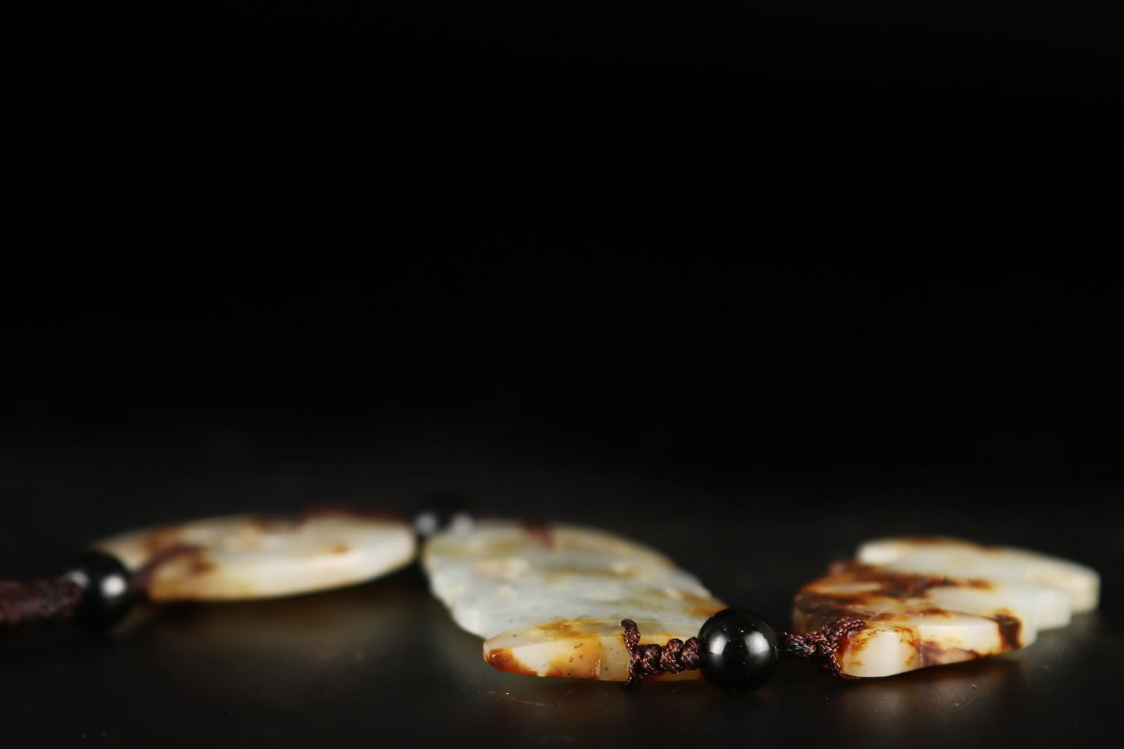 A beautiful Hetian jade pendant - 9