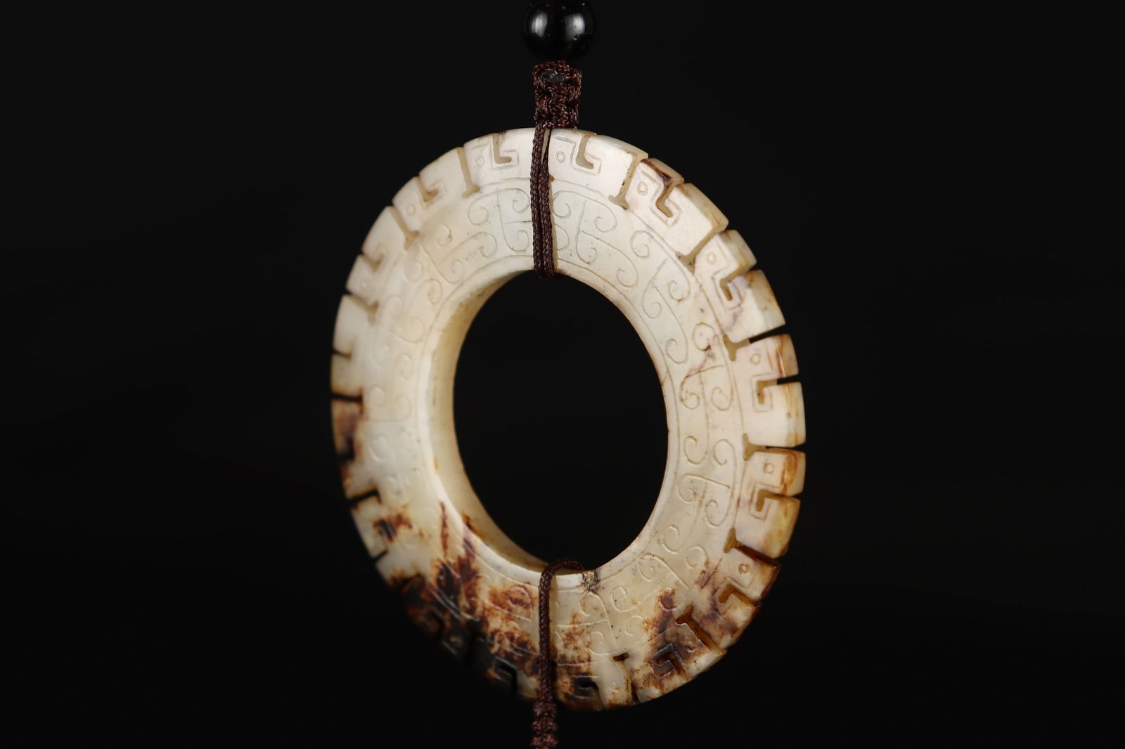 A beautiful Hetian jade pendant - 3