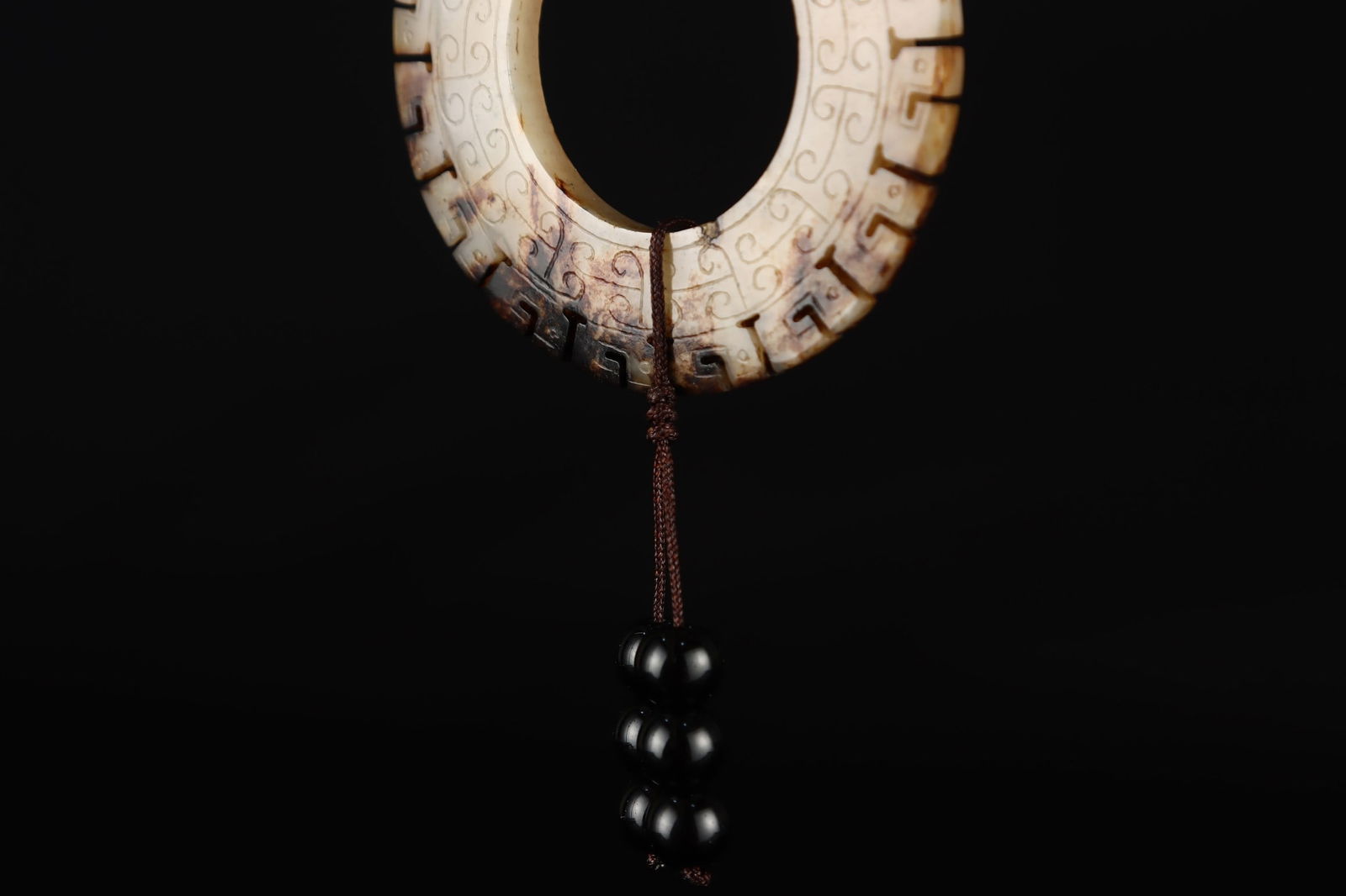 A beautiful Hetian jade pendant - 4