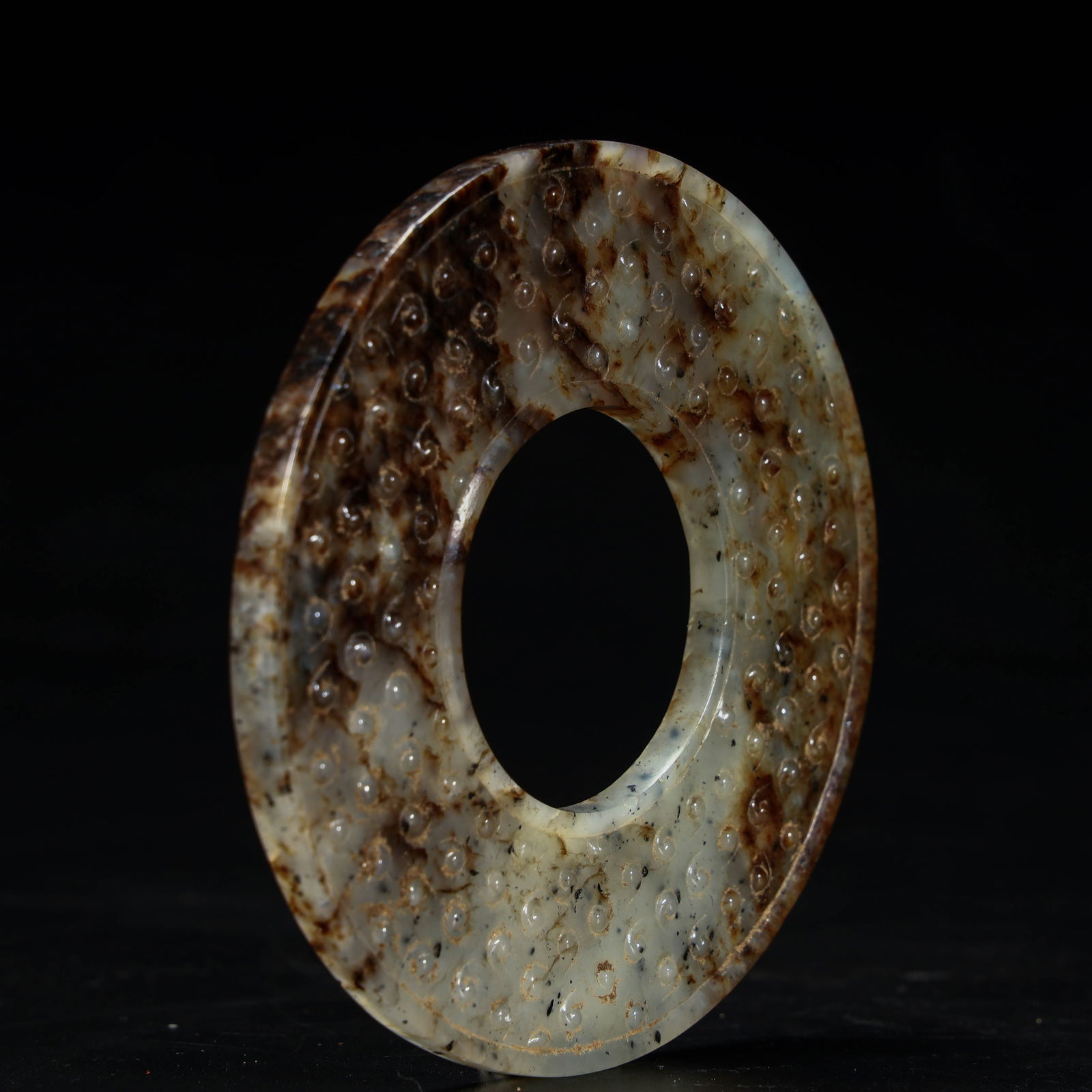 A piece of exquisite grain-patterned jade - 5
