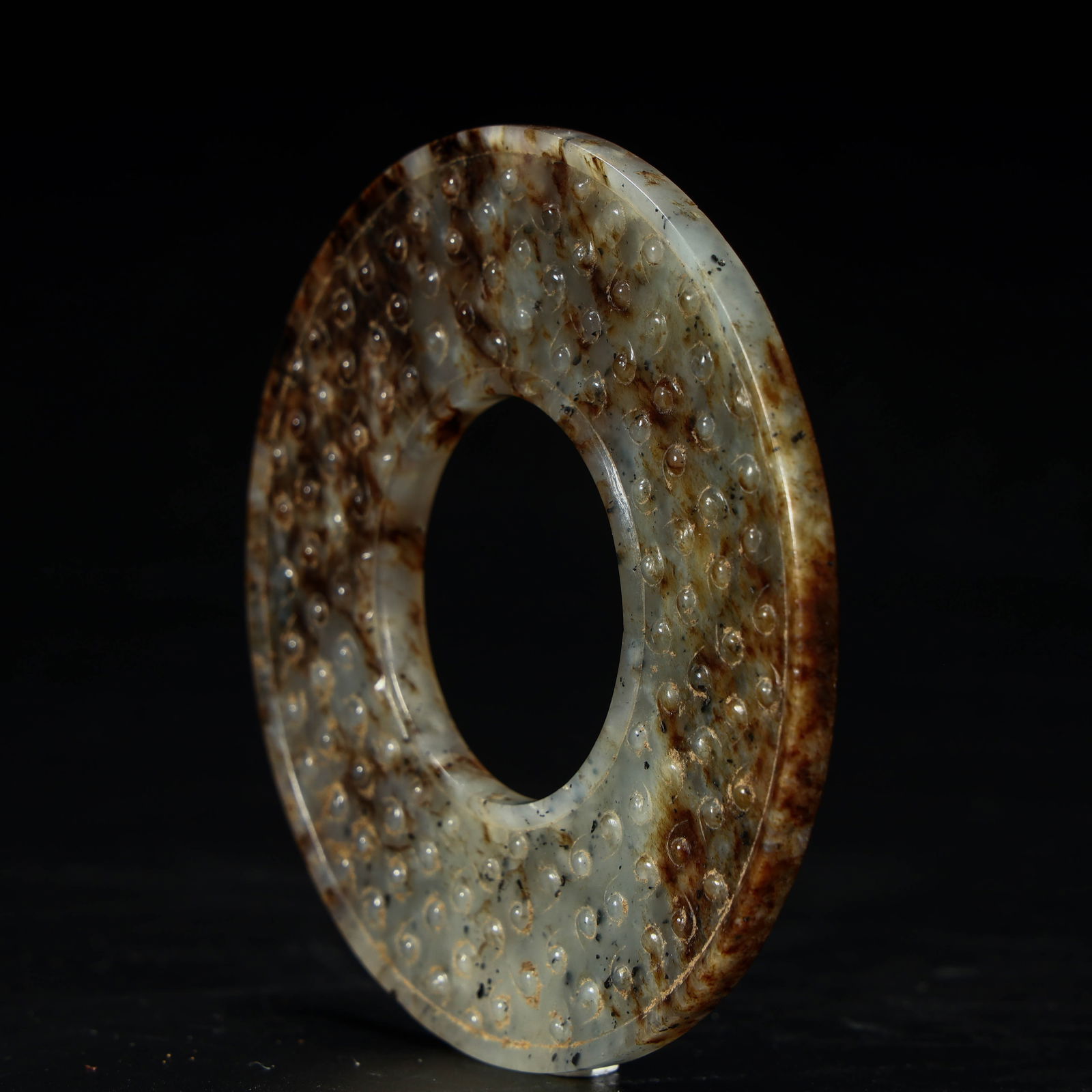 A piece of exquisite grain-patterned jade - 6