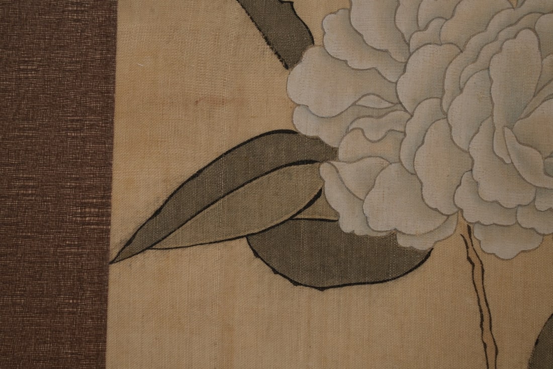 A silk frame by Pu Ru - 5