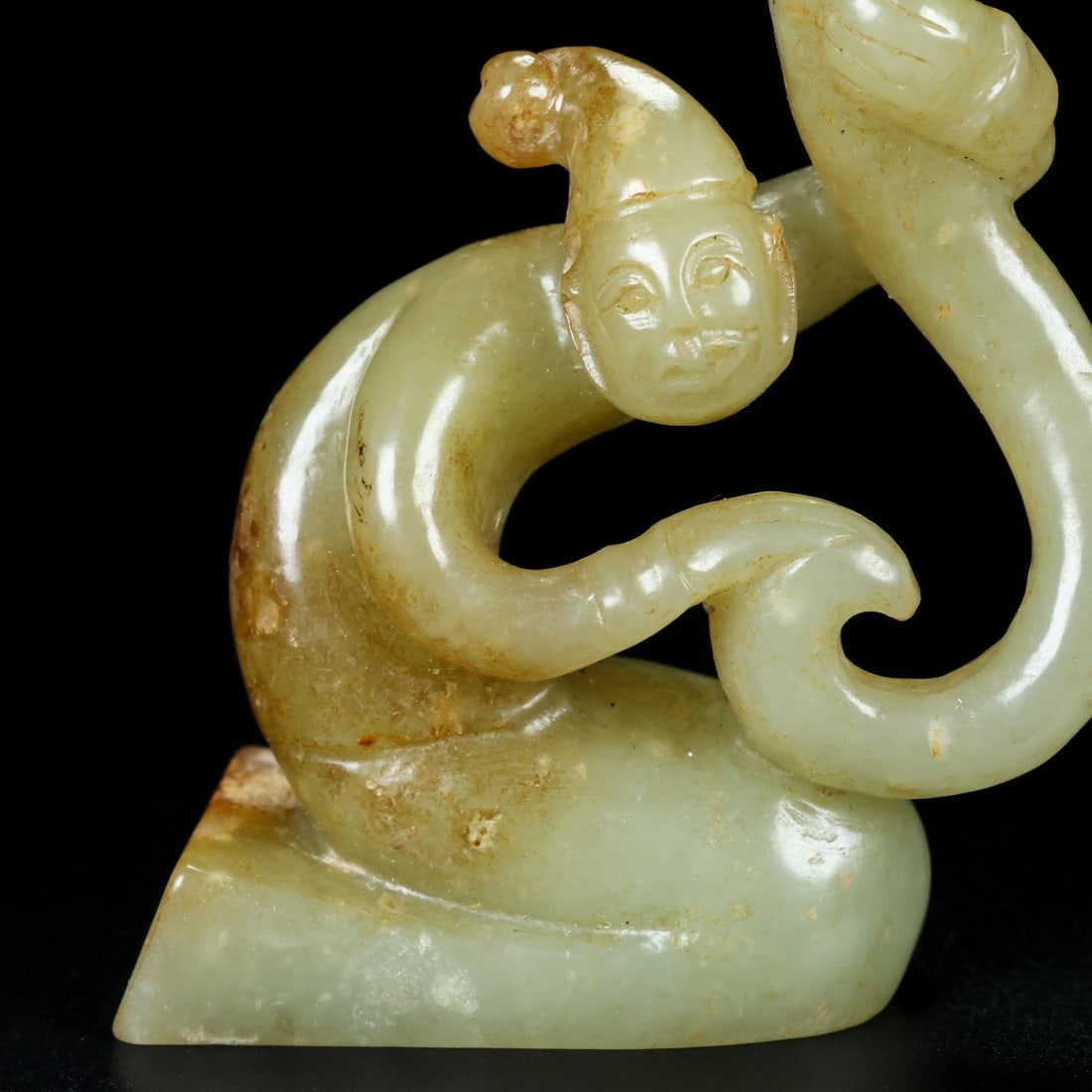 A beautiful Hetian jade dancer - 3