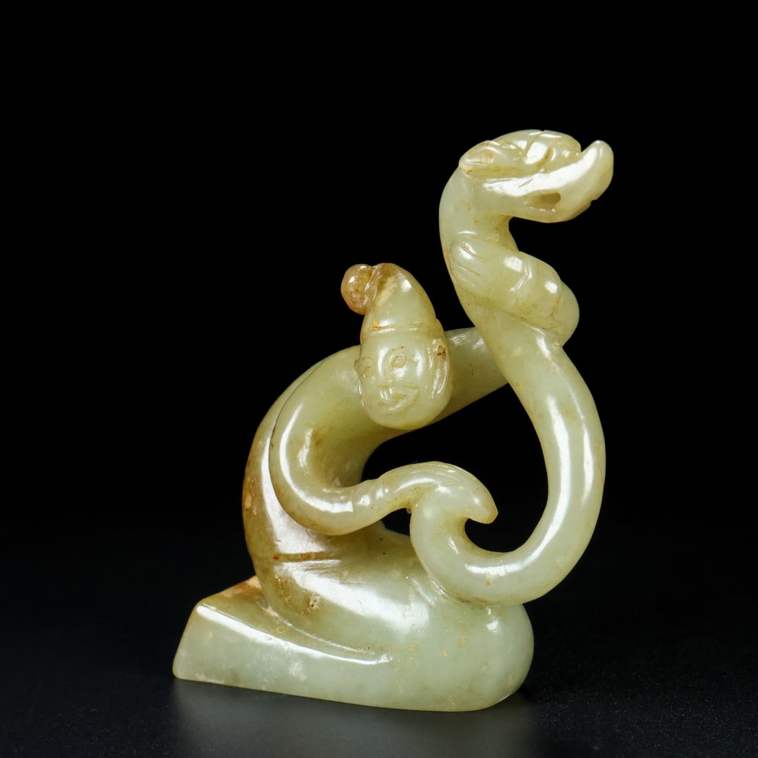 A beautiful Hetian jade dancer - 5