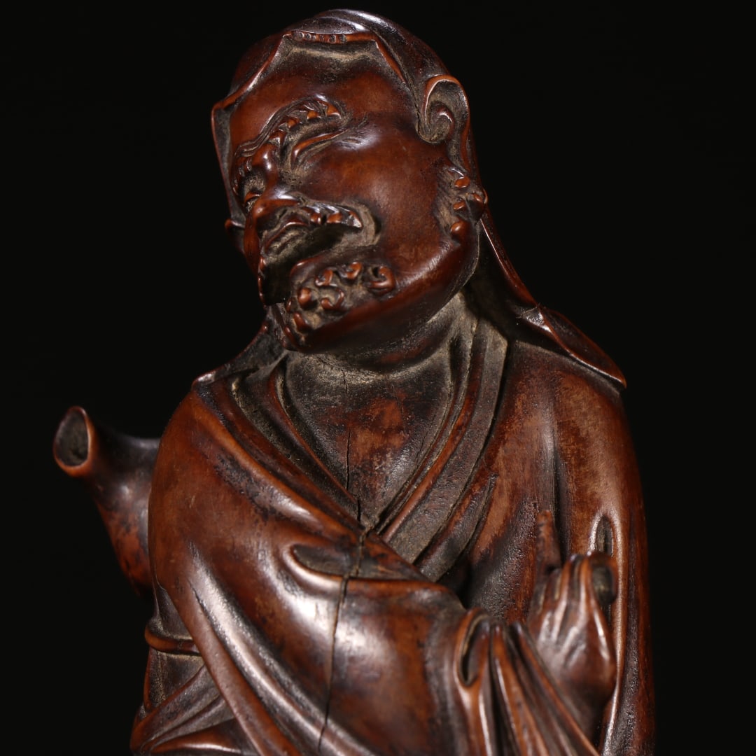 A beautiful boxwood arhat - 2