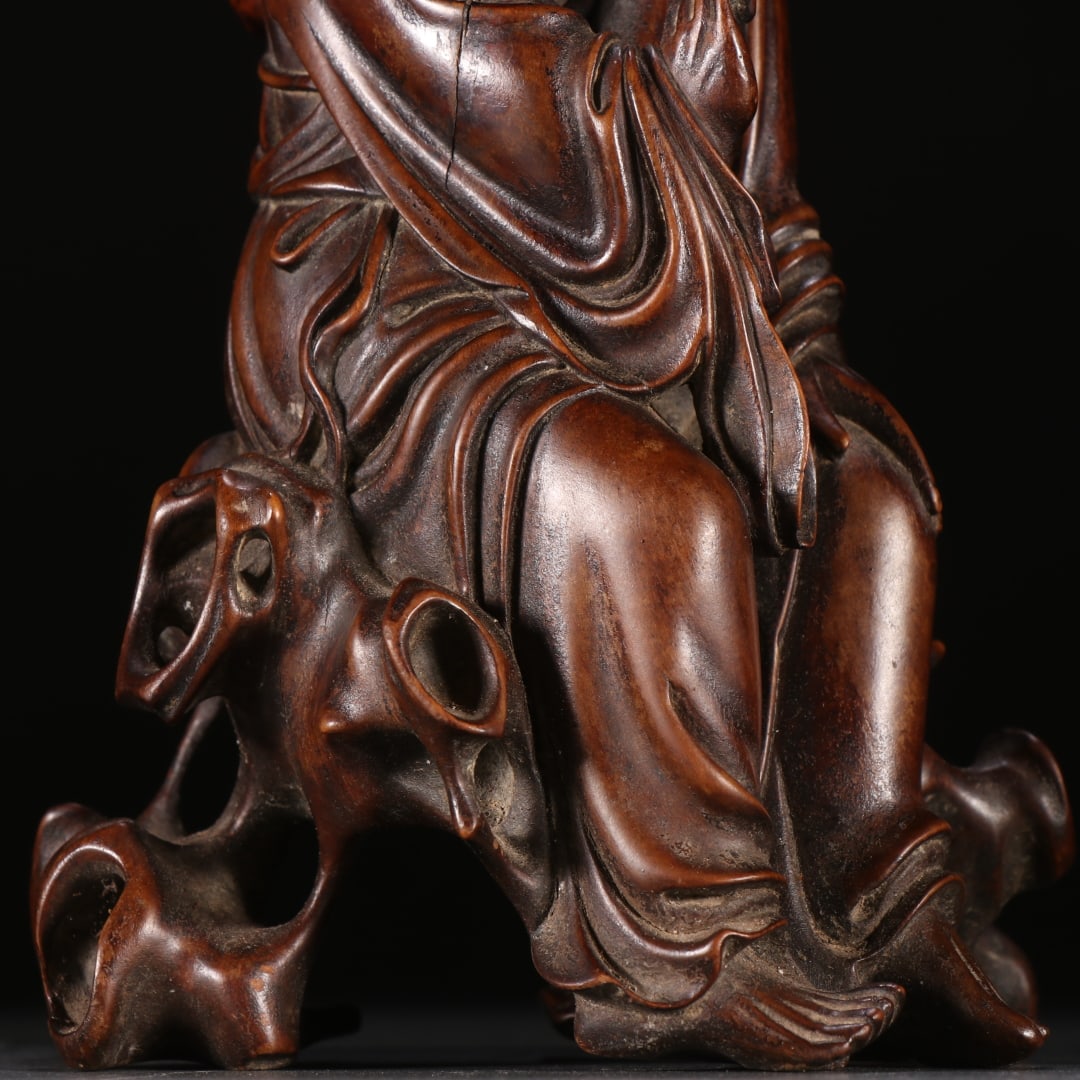 A beautiful boxwood arhat - 3