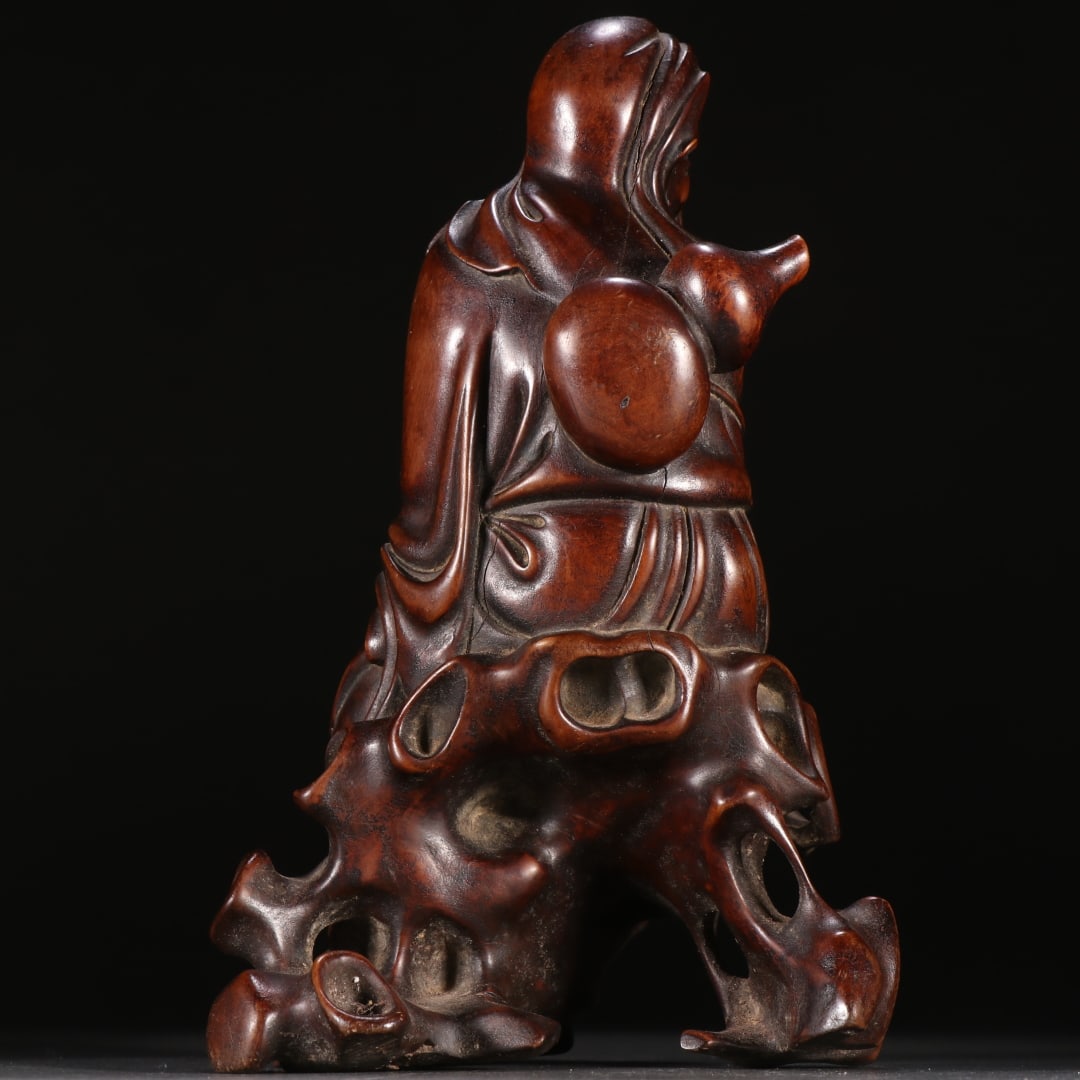 A beautiful boxwood arhat - 5