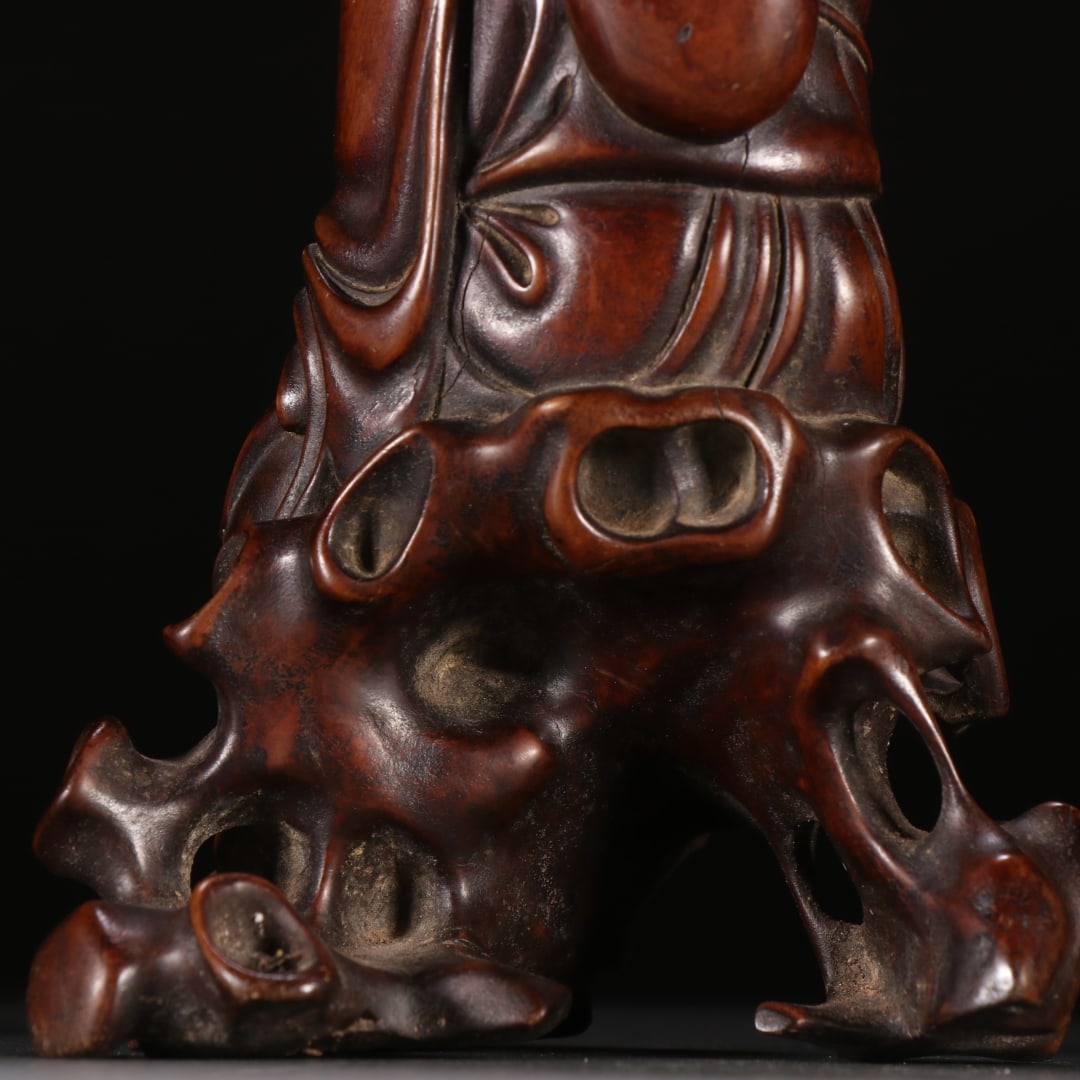 A beautiful boxwood arhat - 6