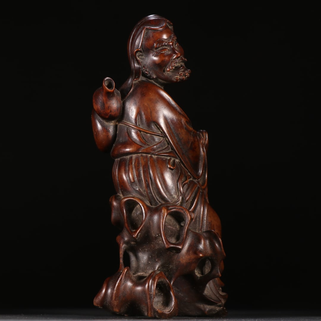 A beautiful boxwood arhat - 8