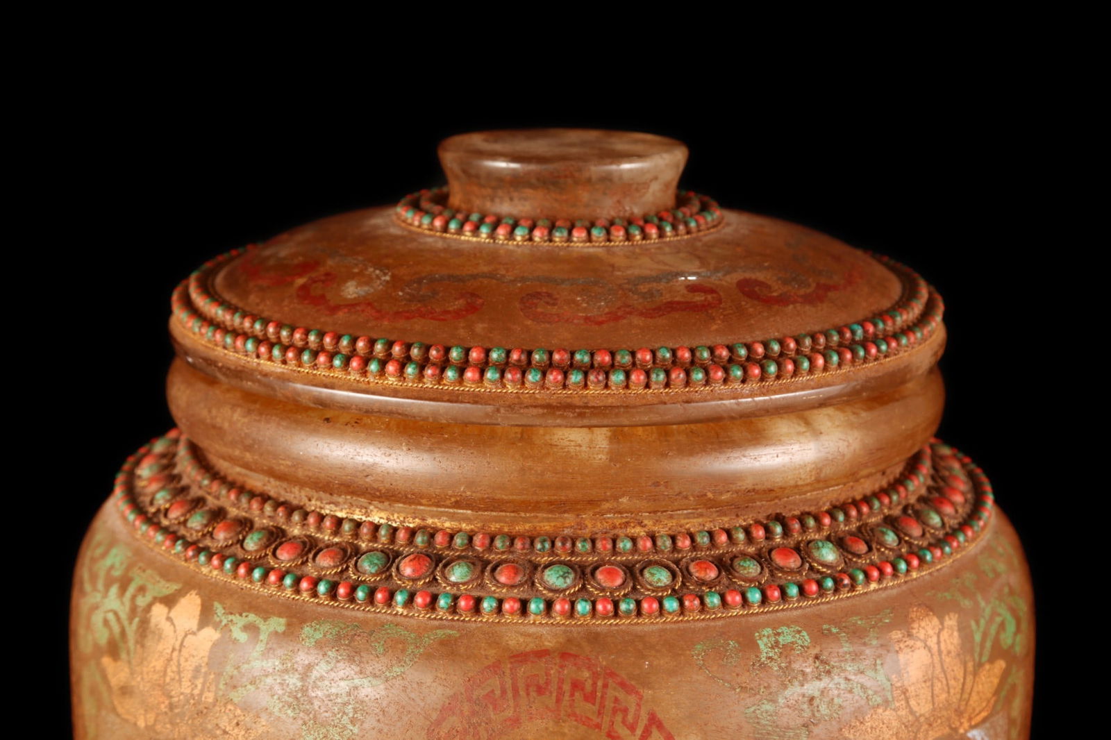 A fine crystal jar - 3