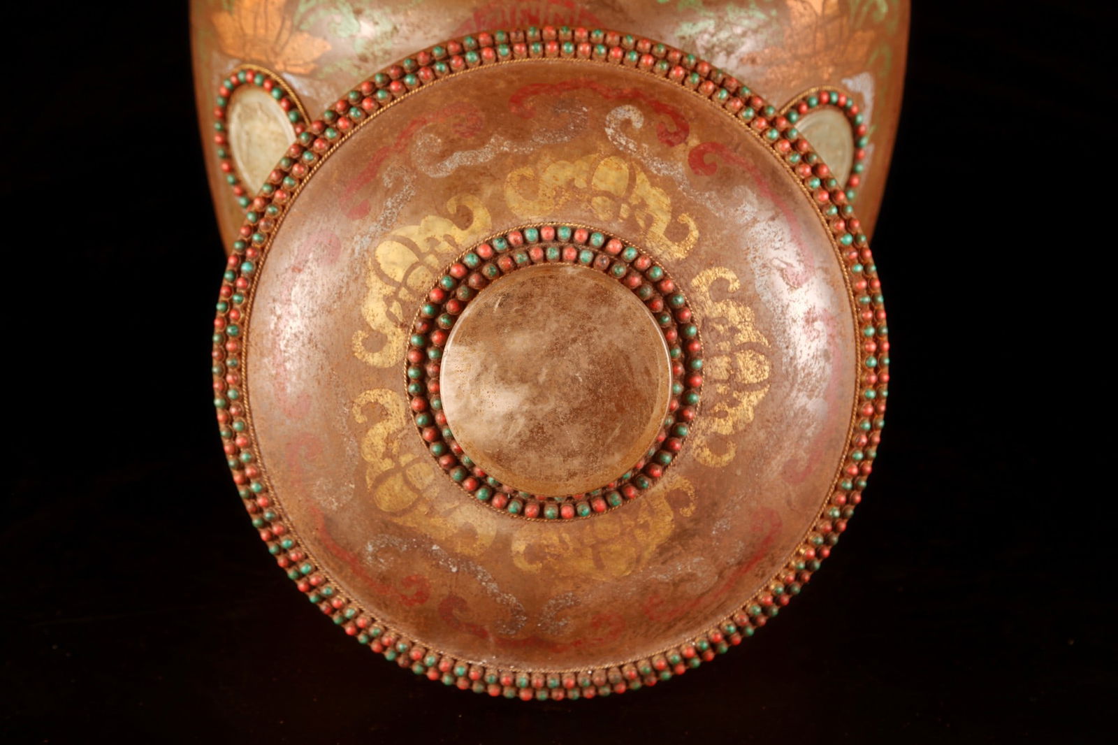 A fine crystal jar - 6