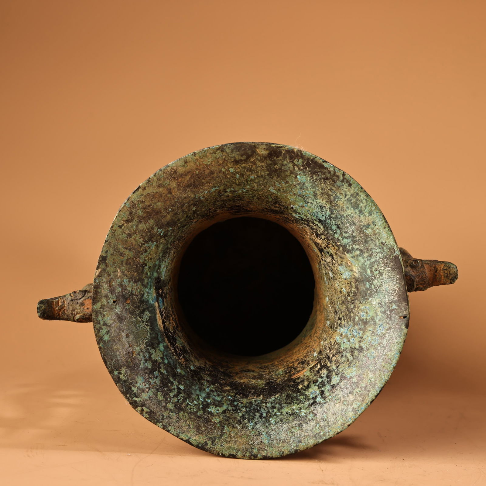 A beautiful bronze tiger vase - 8