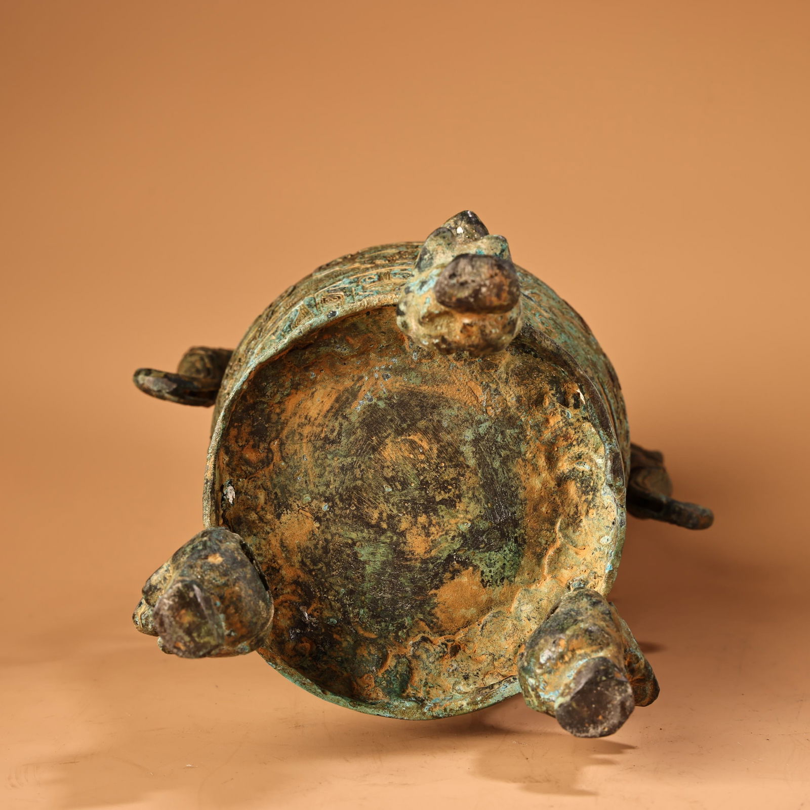 A beautiful bronze tiger vase - 9