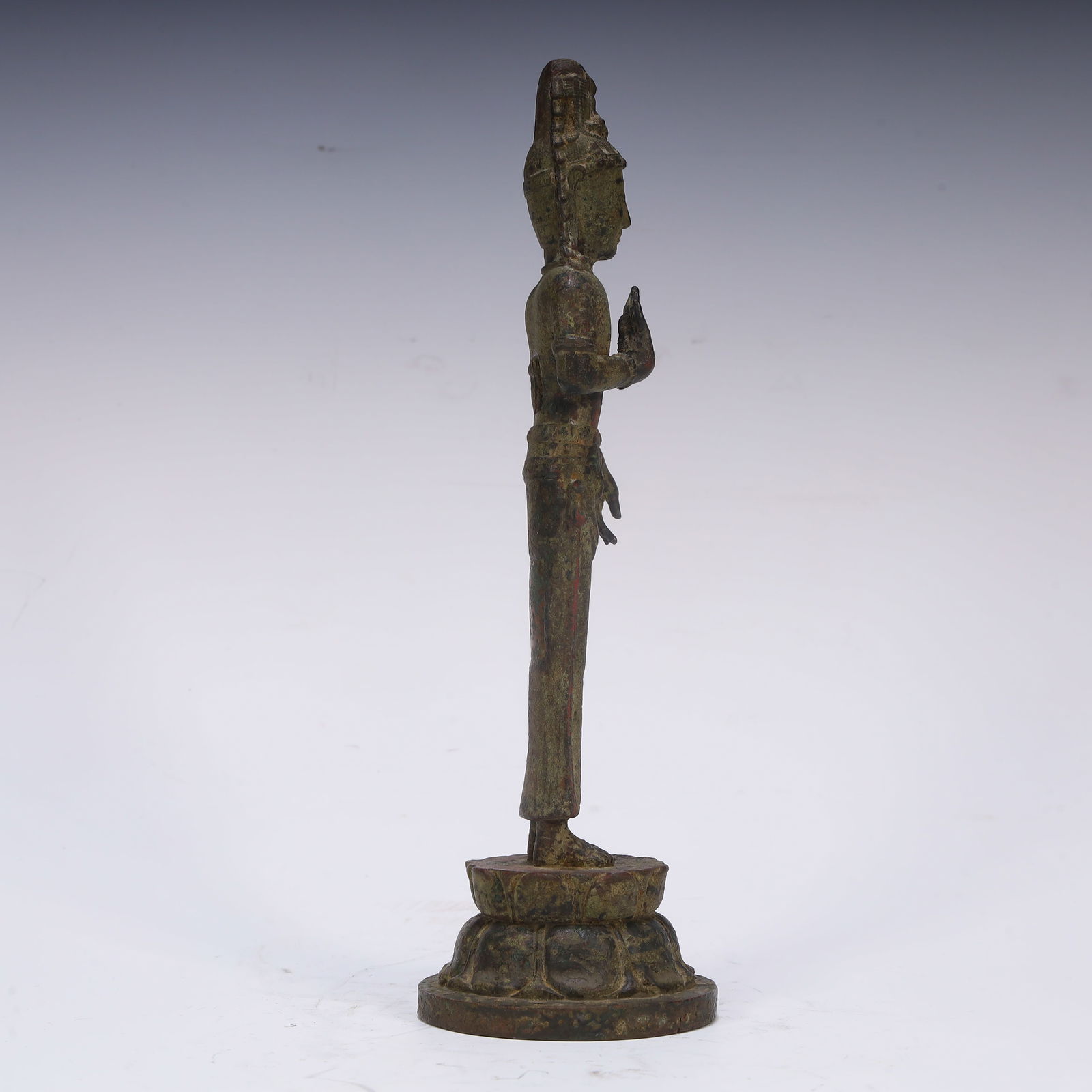 A beautiful Dali bronze Buddha - 4