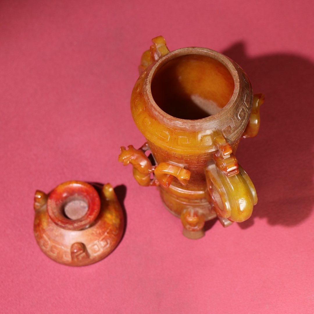 A beautiful earthy red cup - 9