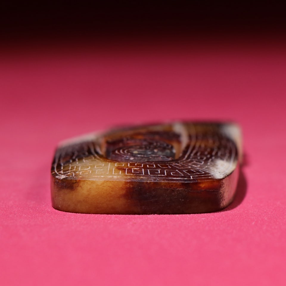 A beautiful red dragon pendant - 4