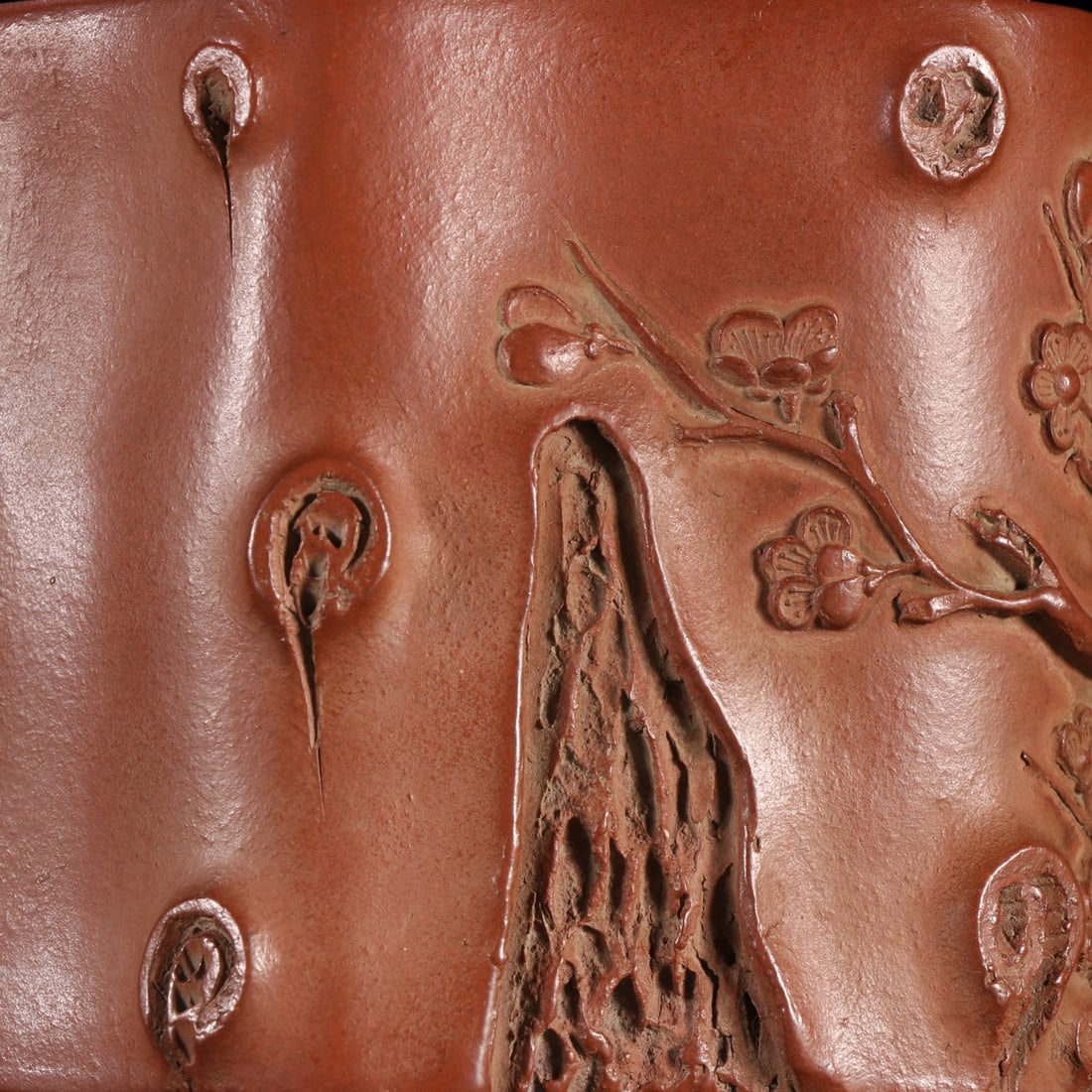 An Exquisite Purple Sands Flower Pattern Teapot - 2