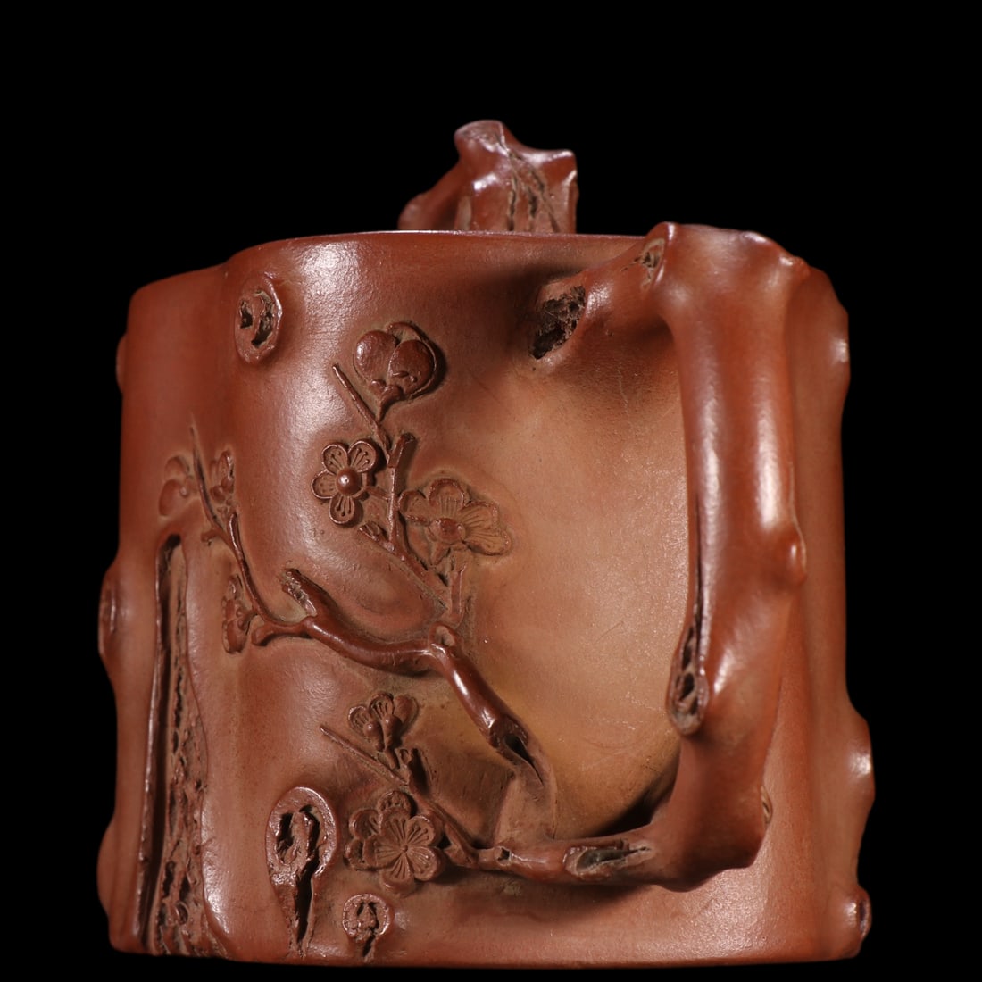 An Exquisite Purple Sands Flower Pattern Teapot - 4