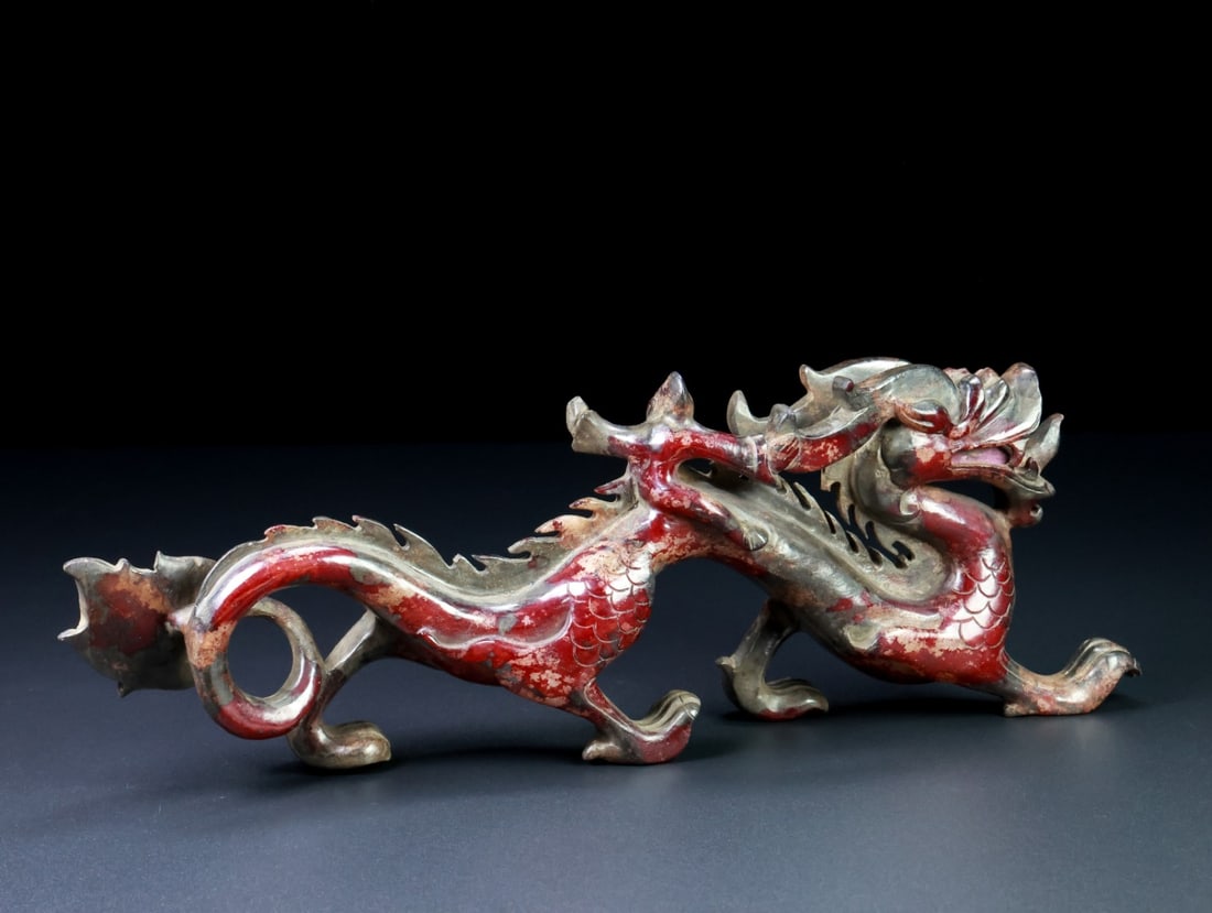 An Exquisite White Jade Dragon Ornament - 7
