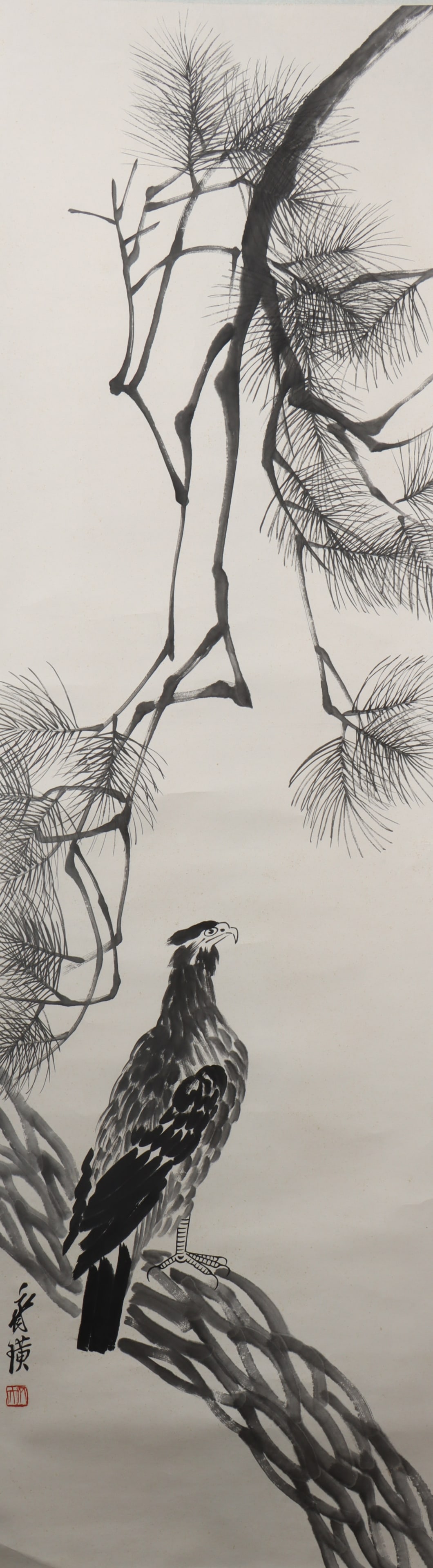 An Fabulous Chinese Ink Eagle By Paper (1 of 3)