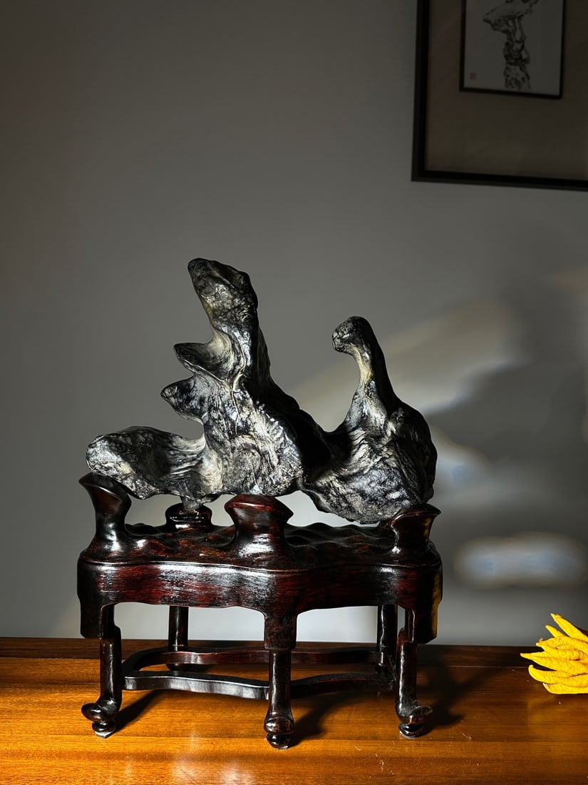 An Exquisite Lingbi Stone Ornament - 5