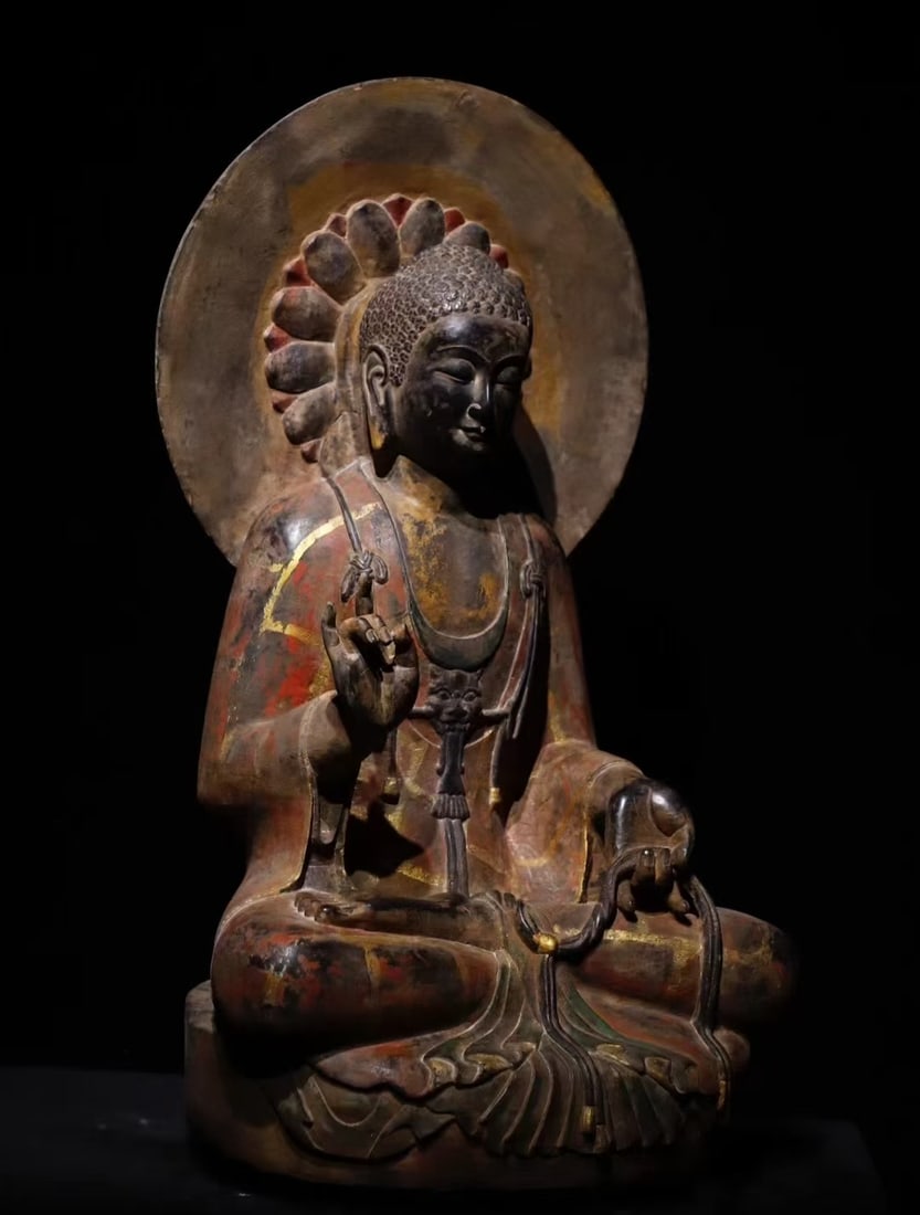 A Exquisite Limestone Buddha statue Ornament - 2