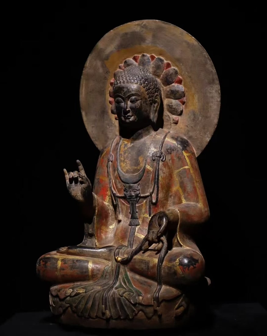 A Exquisite Limestone Buddha statue Ornament - 3