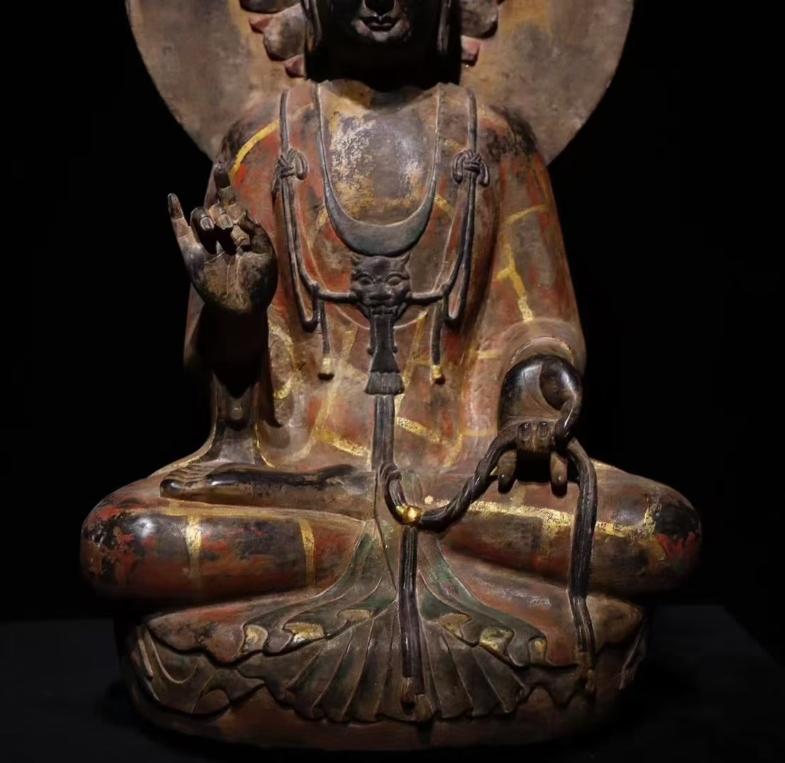 A Exquisite Limestone Buddha statue Ornament - 6