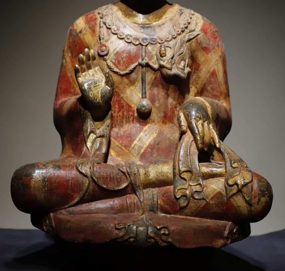 A Exquisite Limestone Buddha statue Ornament - 6