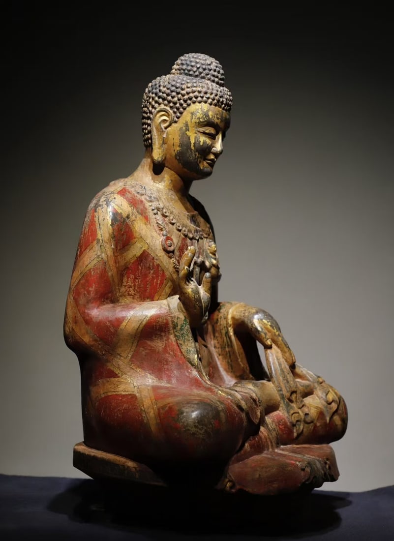 A Exquisite Limestone Buddha statue Ornament - 7