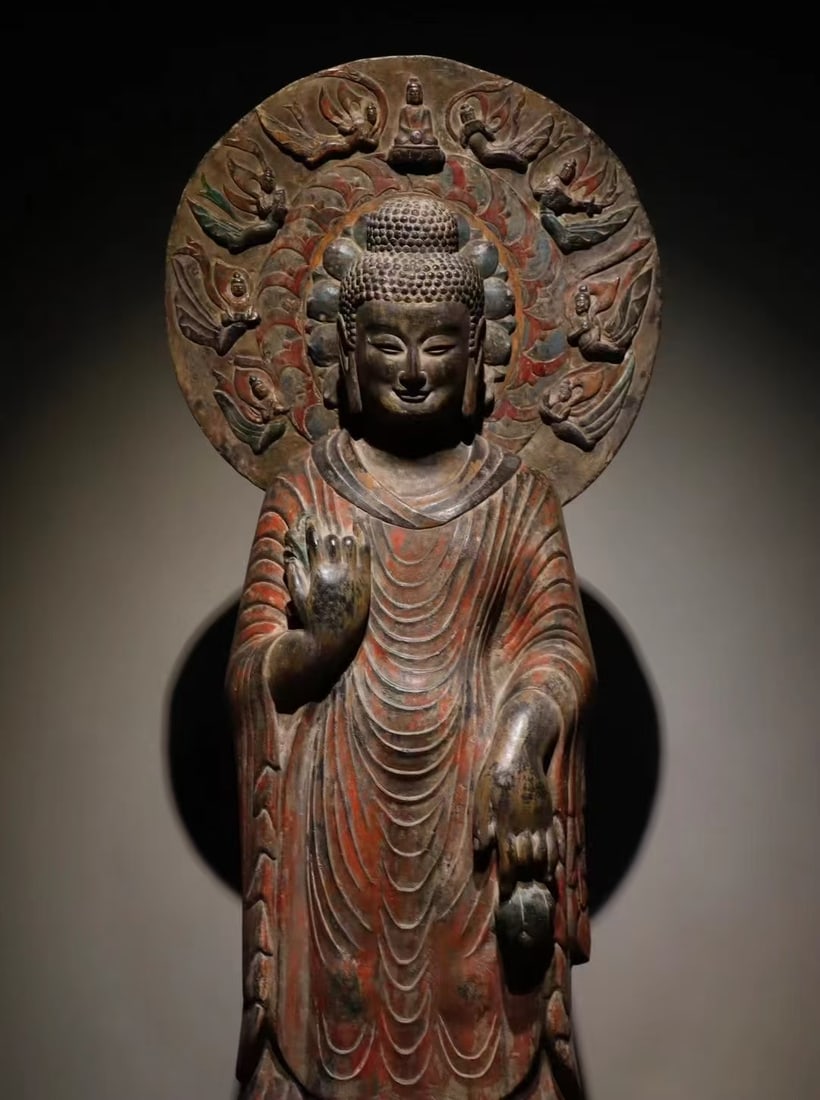 A Exquisite Limestone Buddha statue Ornament - 4