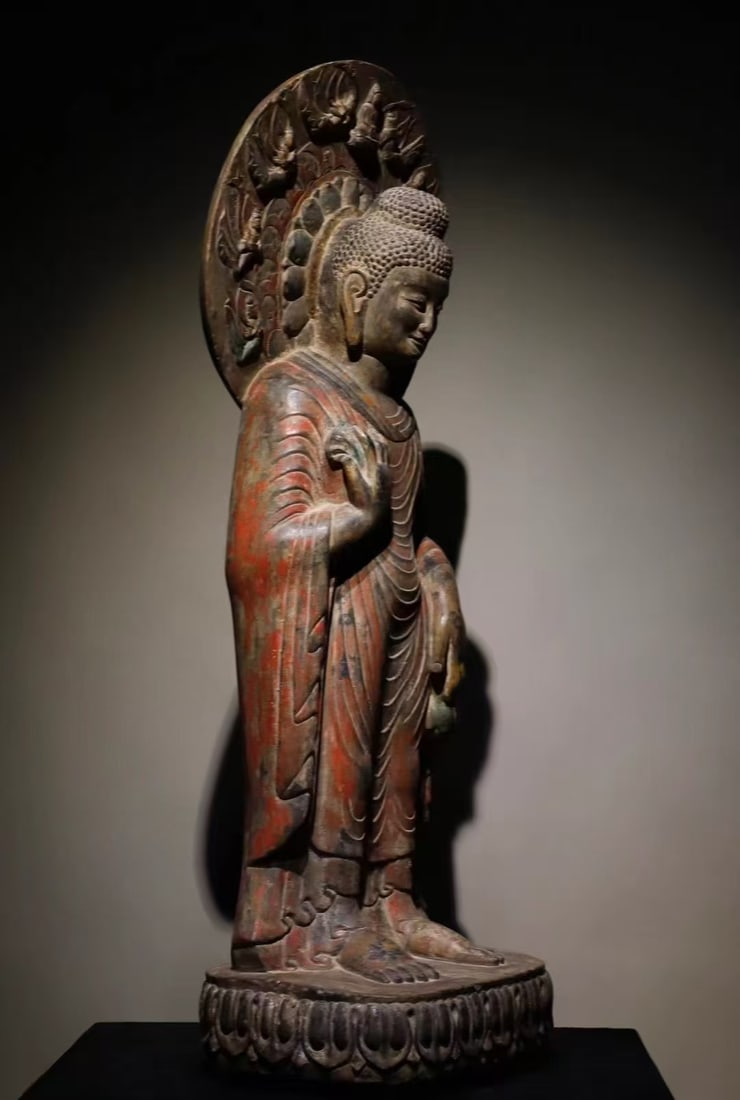 A Exquisite Limestone Buddha statue Ornament - 7