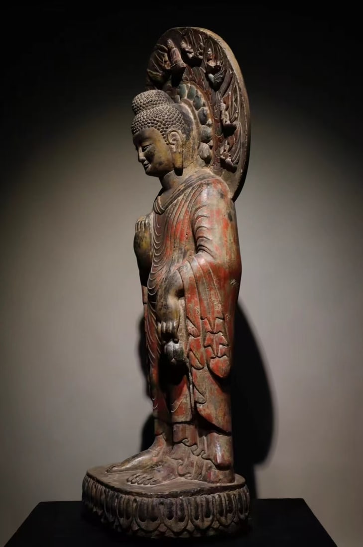 A Exquisite Limestone Buddha statue Ornament - 8