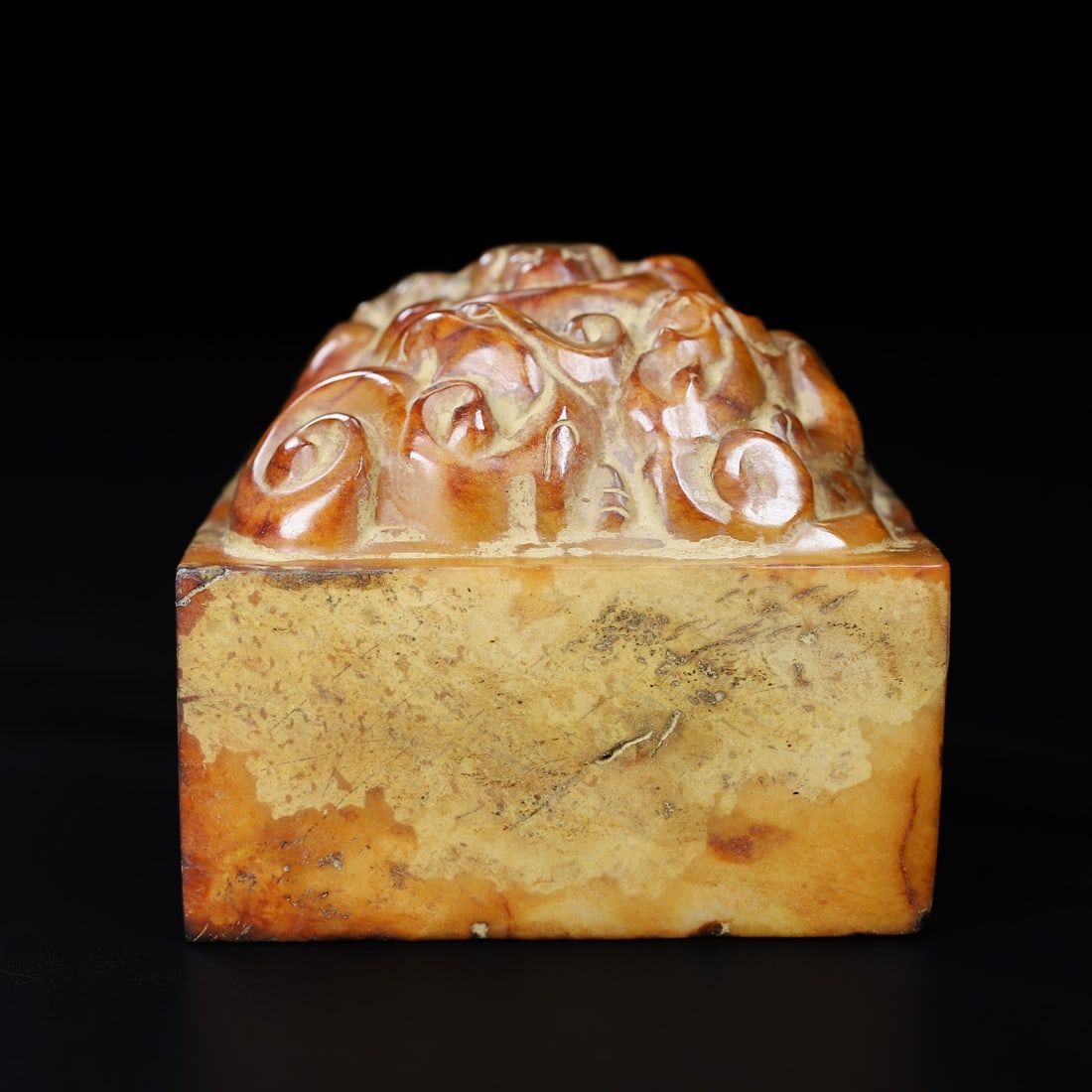 An Exquisite White Jade Dragon Pattern Seal - 2