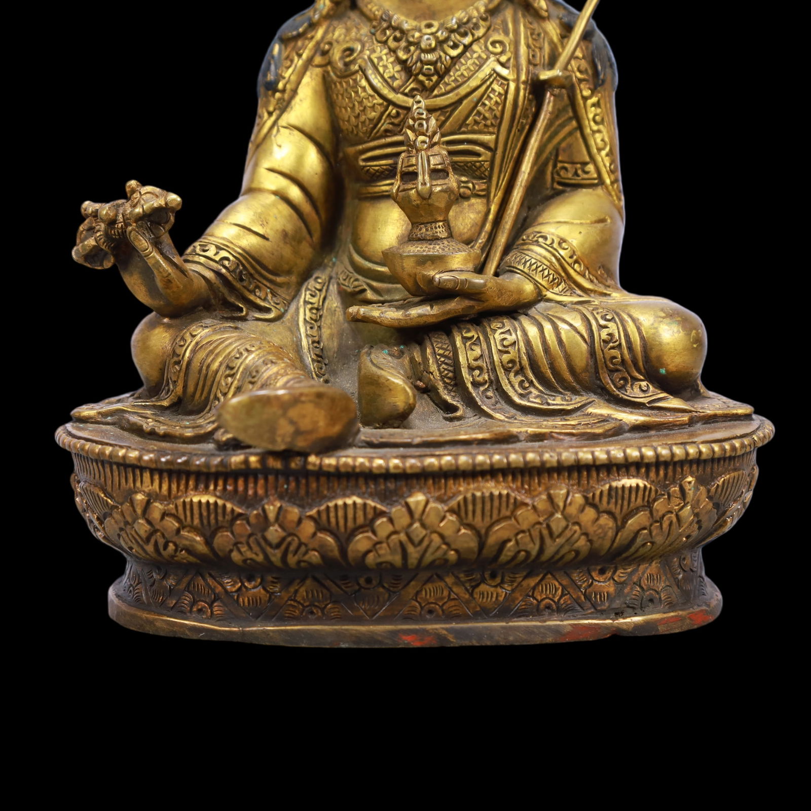 A Exquisite Gilt Bronze Buddha statue - 3
