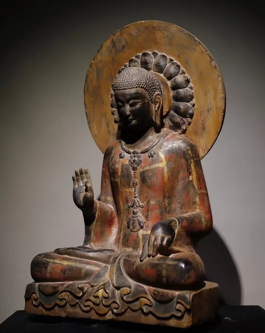 A Exquisite Limestone Buddha statue Ornament - 3
