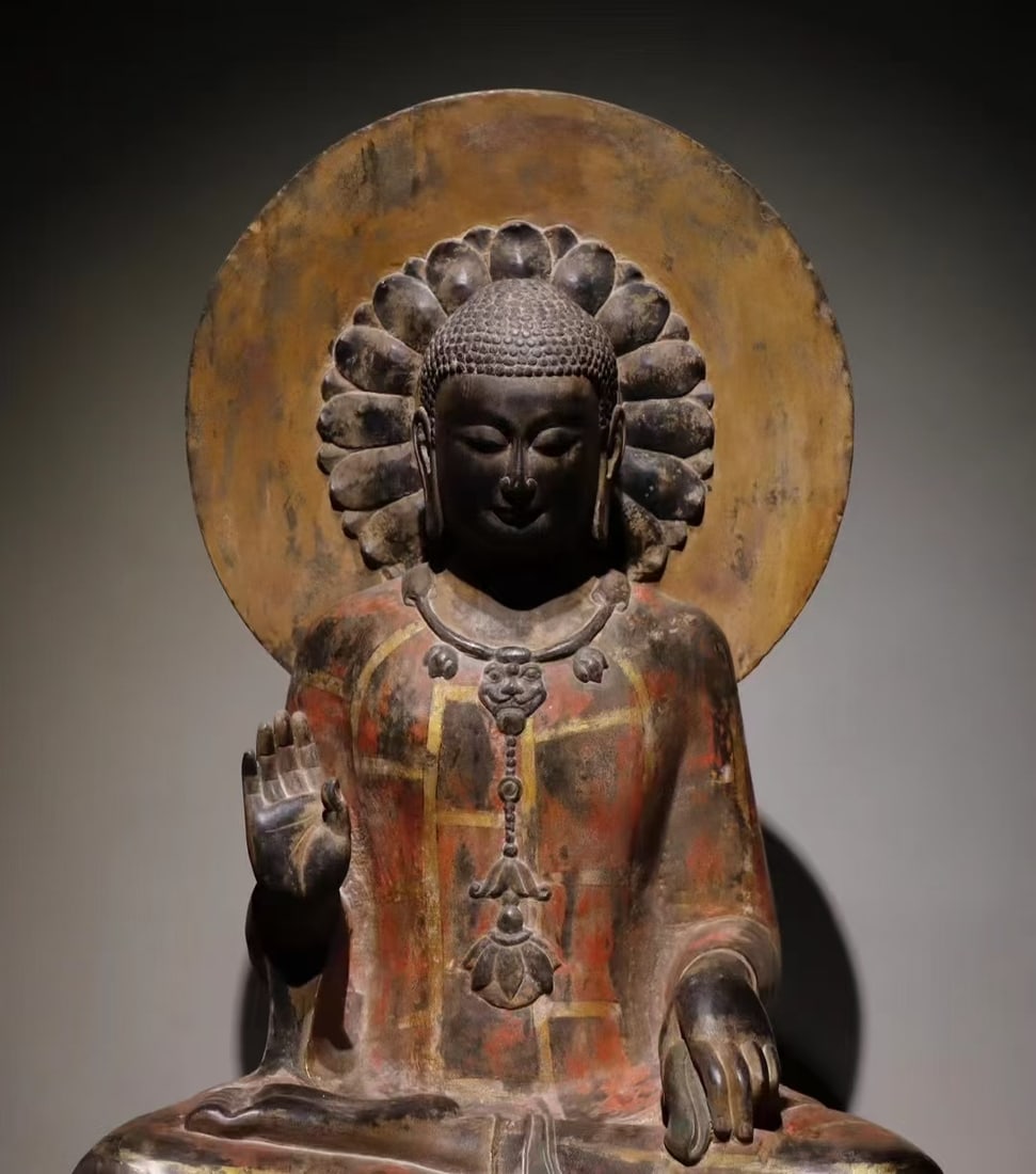 A Exquisite Limestone Buddha statue Ornament - 4