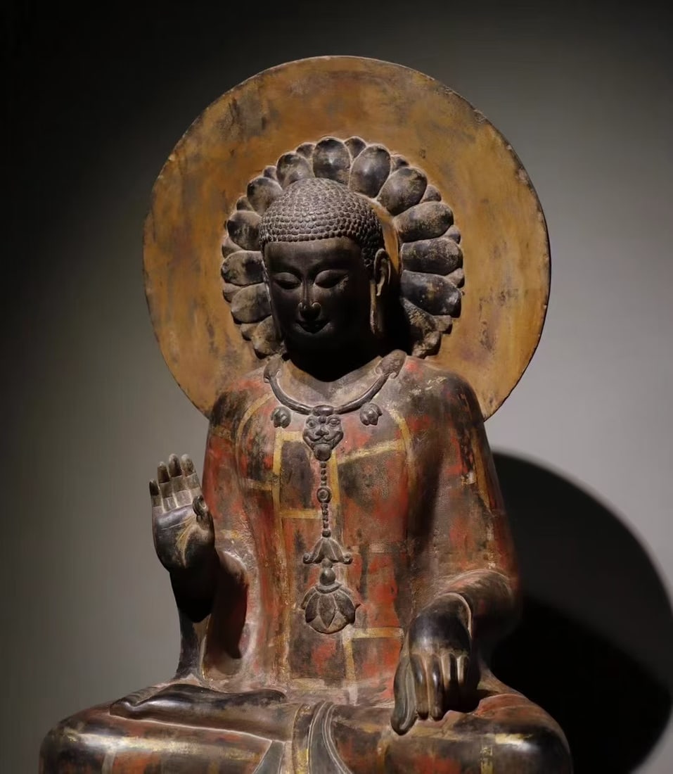 A Exquisite Limestone Buddha statue Ornament - 5