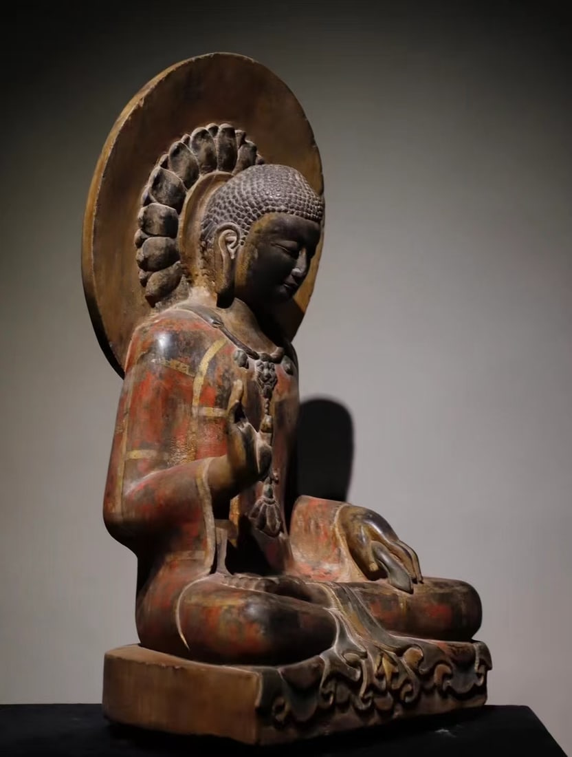 A Exquisite Limestone Buddha statue Ornament - 7