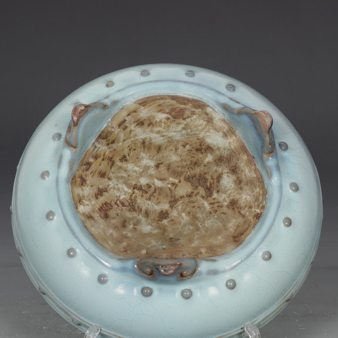 An Exquisite Jun yao Tripod Brush Washer - 9